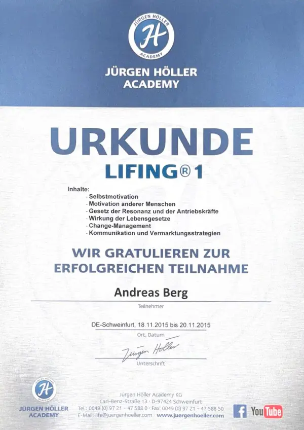 LIFING Selbstmotivation